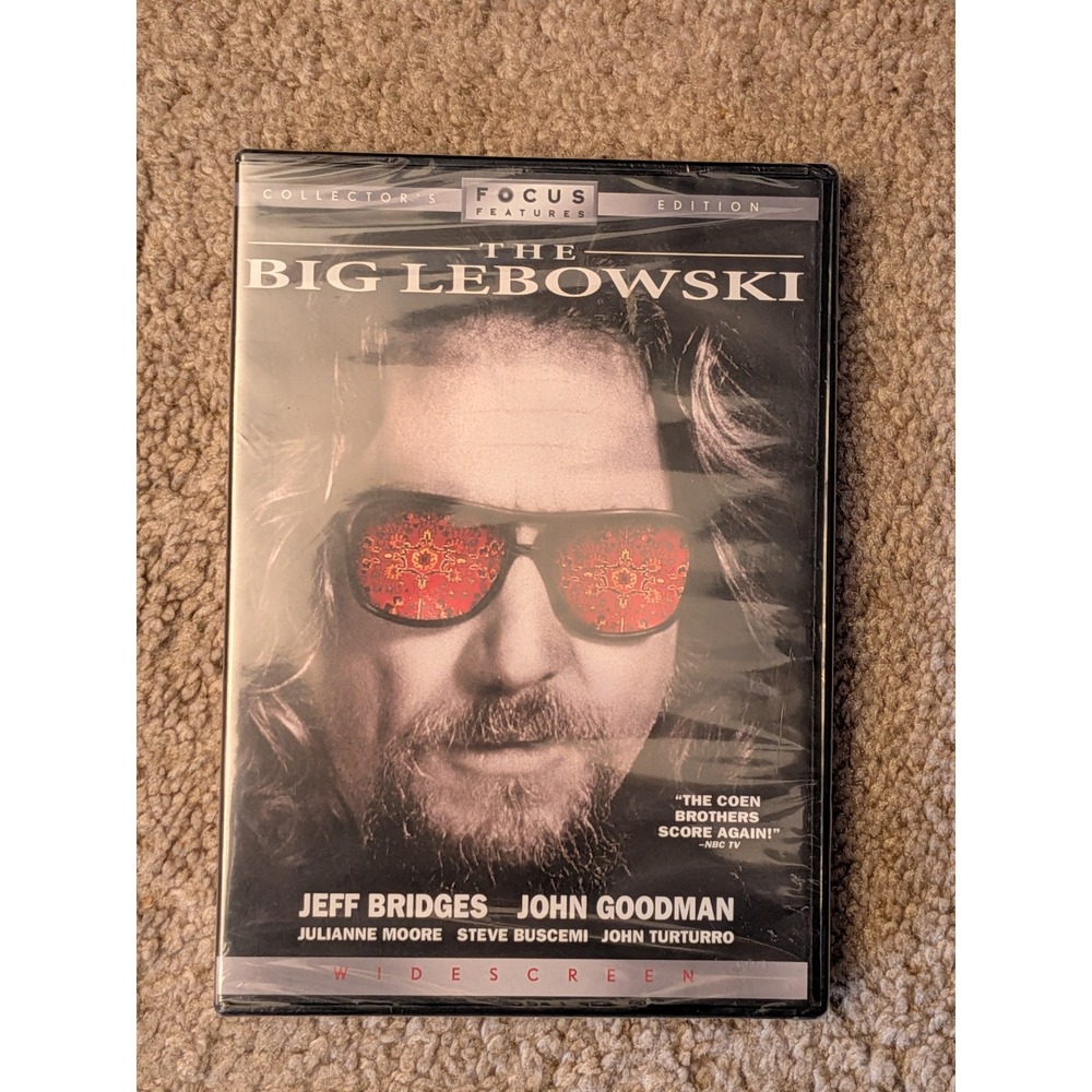 The Big Lebowski Collectors Edition DVD Widescreen Coen Brothers Bridges
